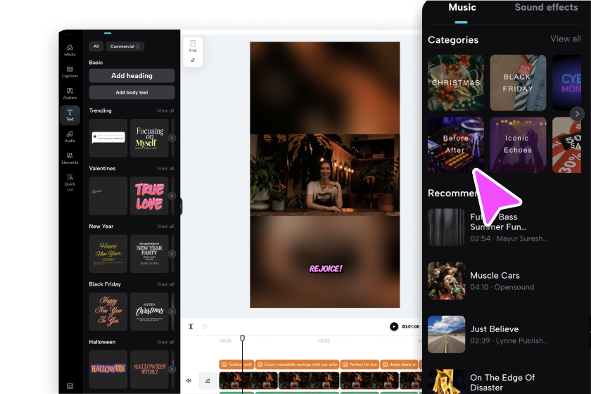 Create your recap video